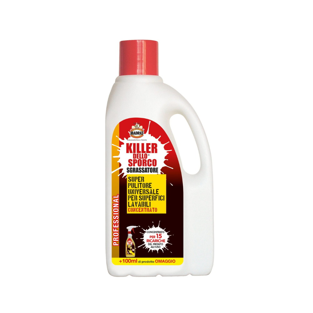 KILLER DELLO SPORCO MADRAS | Sgrassatore concentrato universale