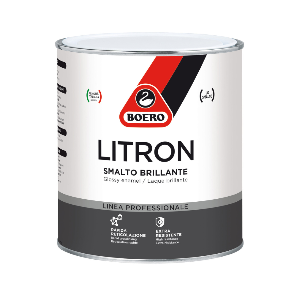 Litron BOERO Brillante | Smalto Lucido Extra-Resistente